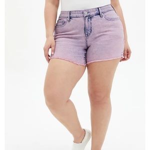 Torrid purple shorts